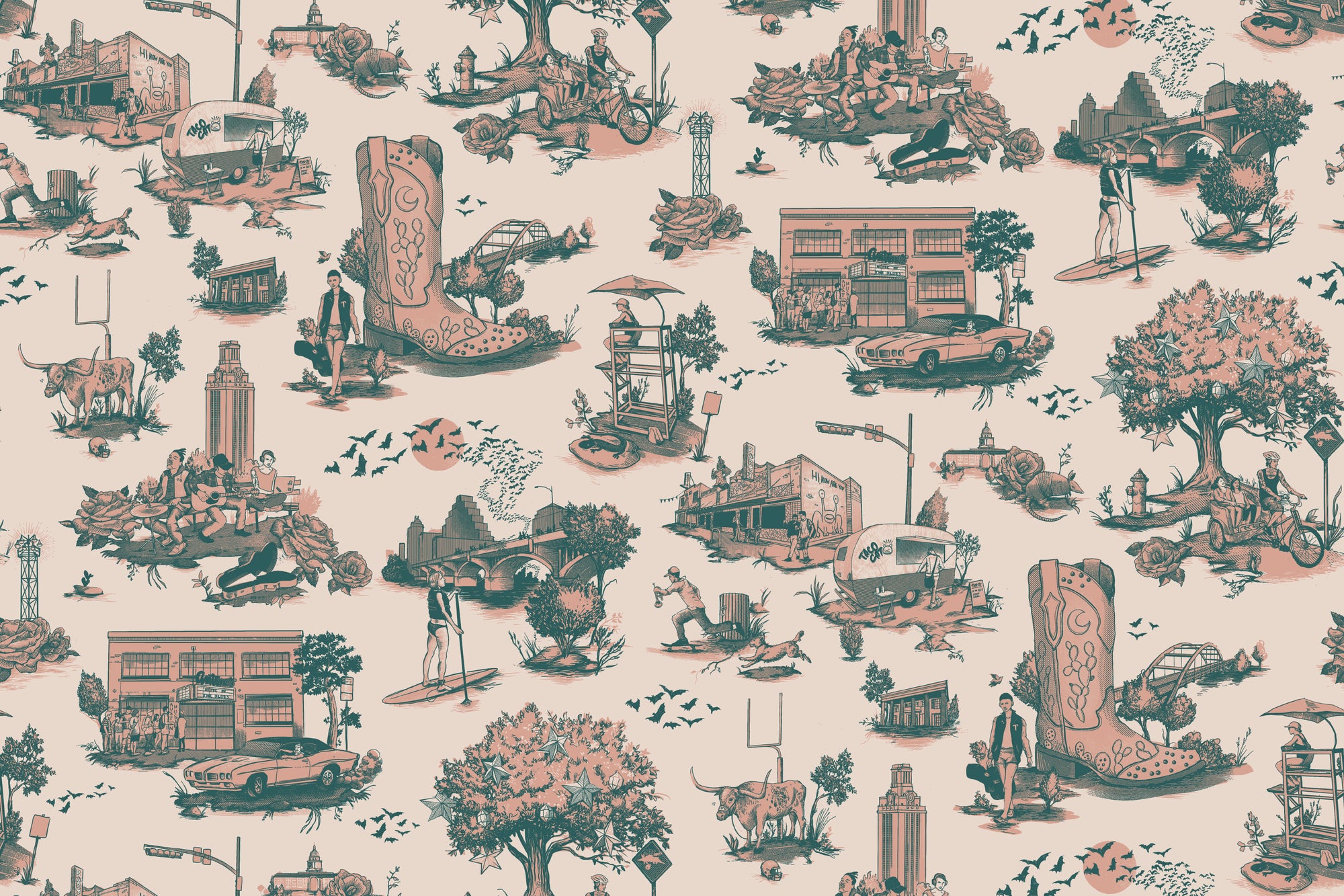 Austin Toile - Harbour Island