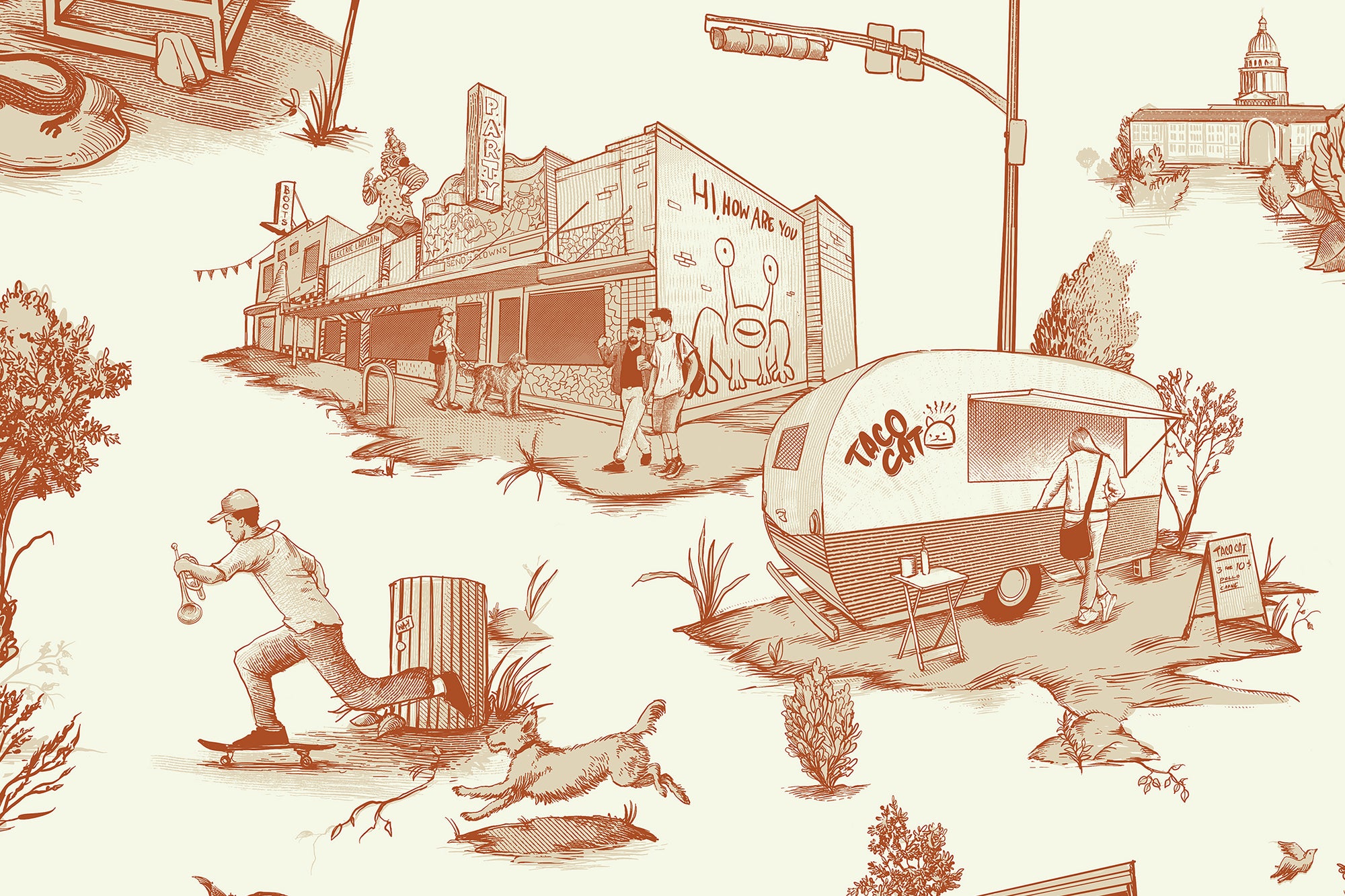 Austin Toile - Red Dirt