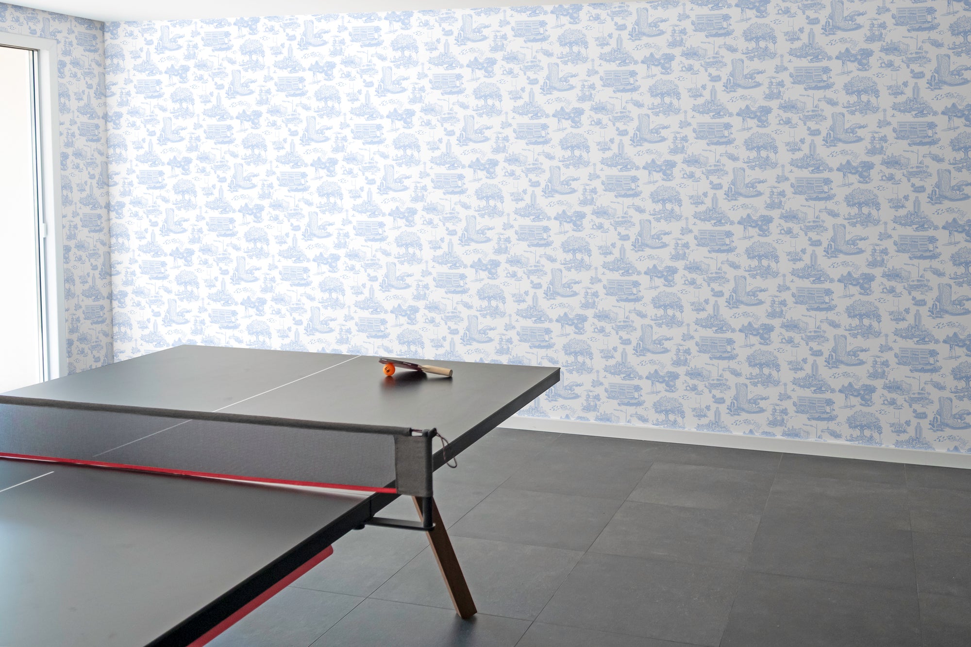 Austin Toile - Sky Blue