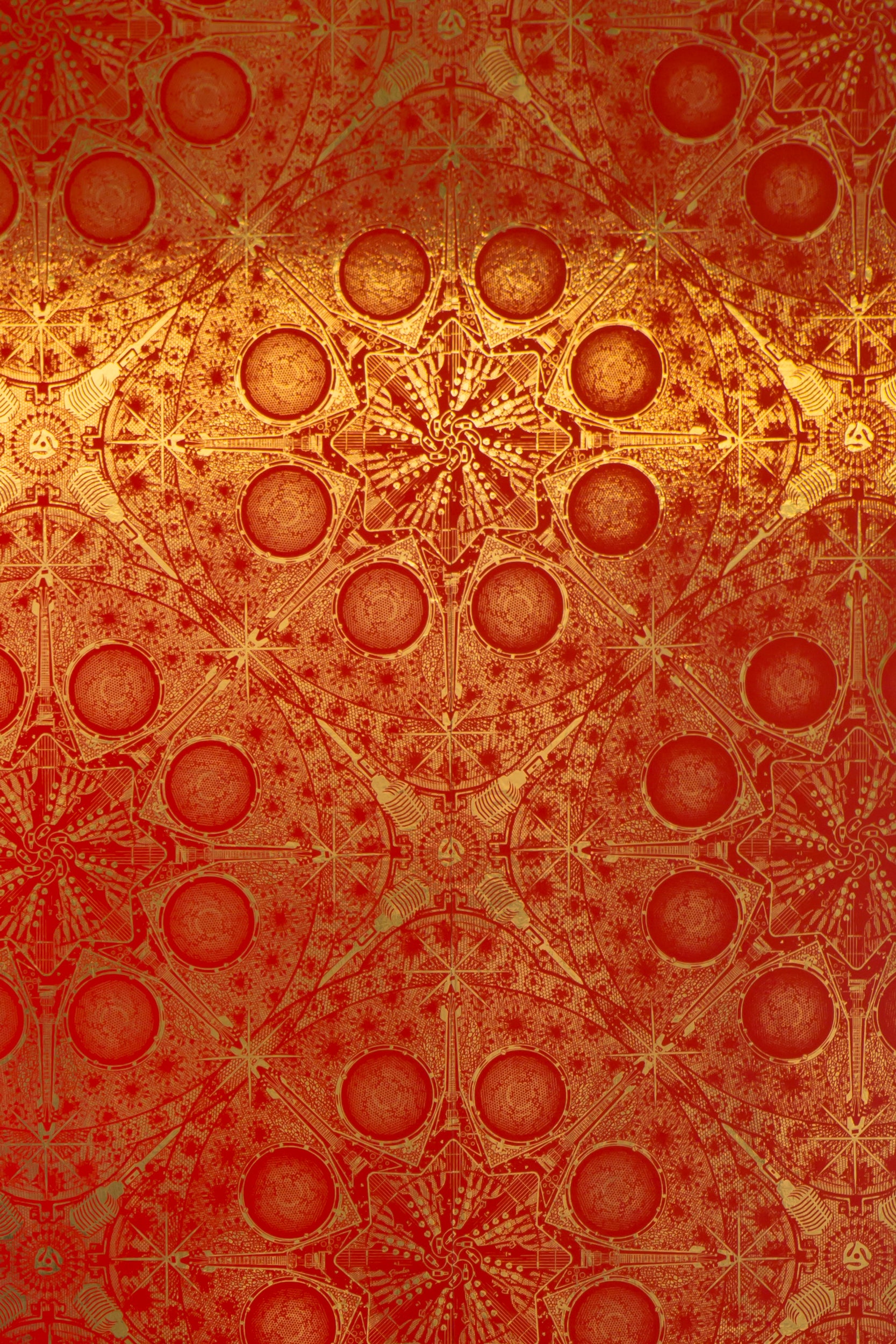 Musical Mandala - Fireball | Flavor Paper