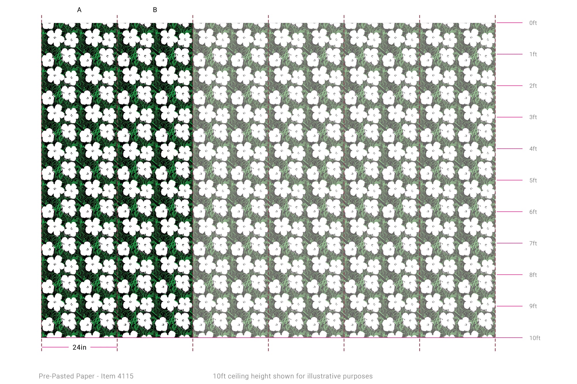 Small Flowers - Blanc