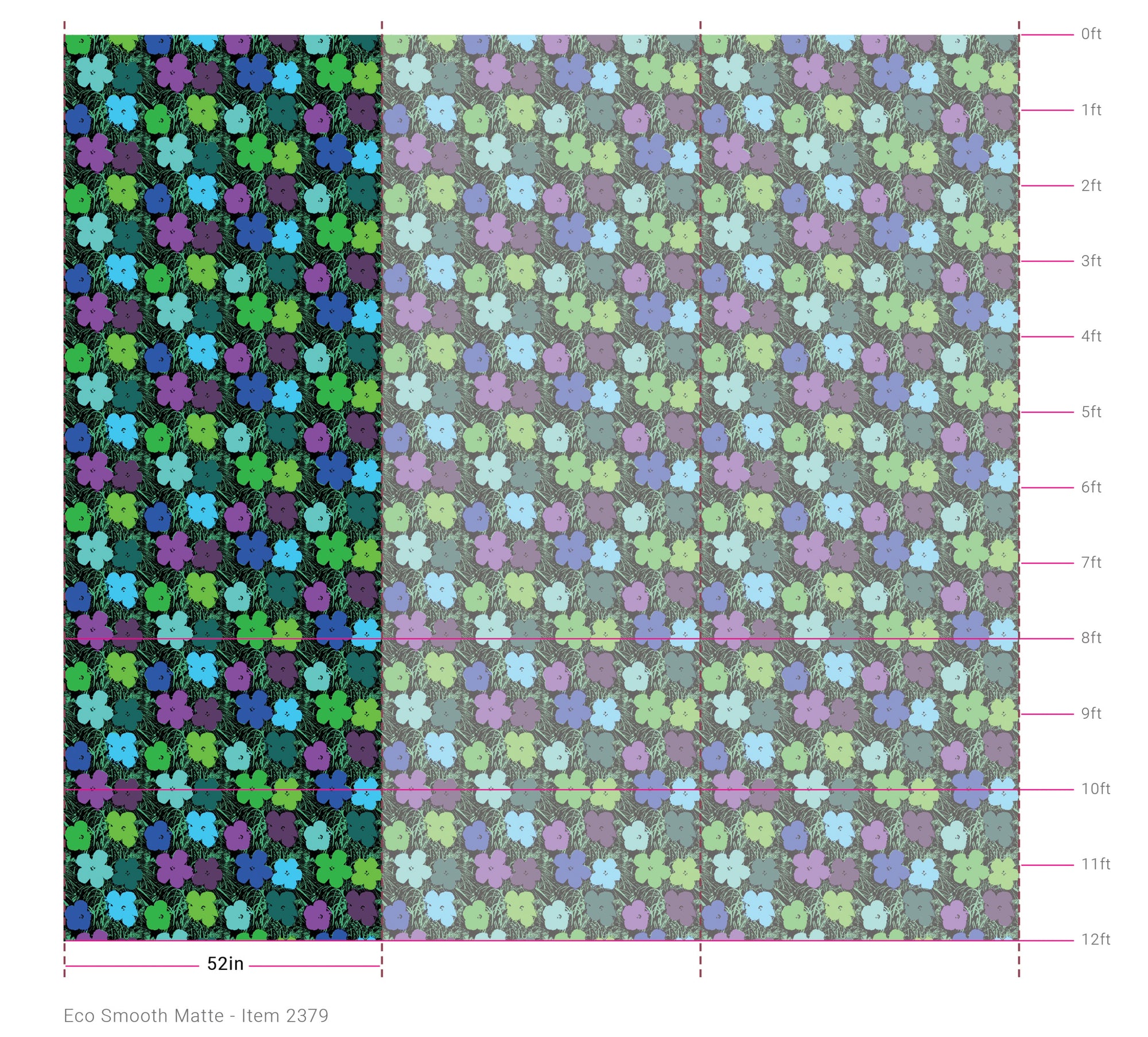 Small Flowers - Iolite