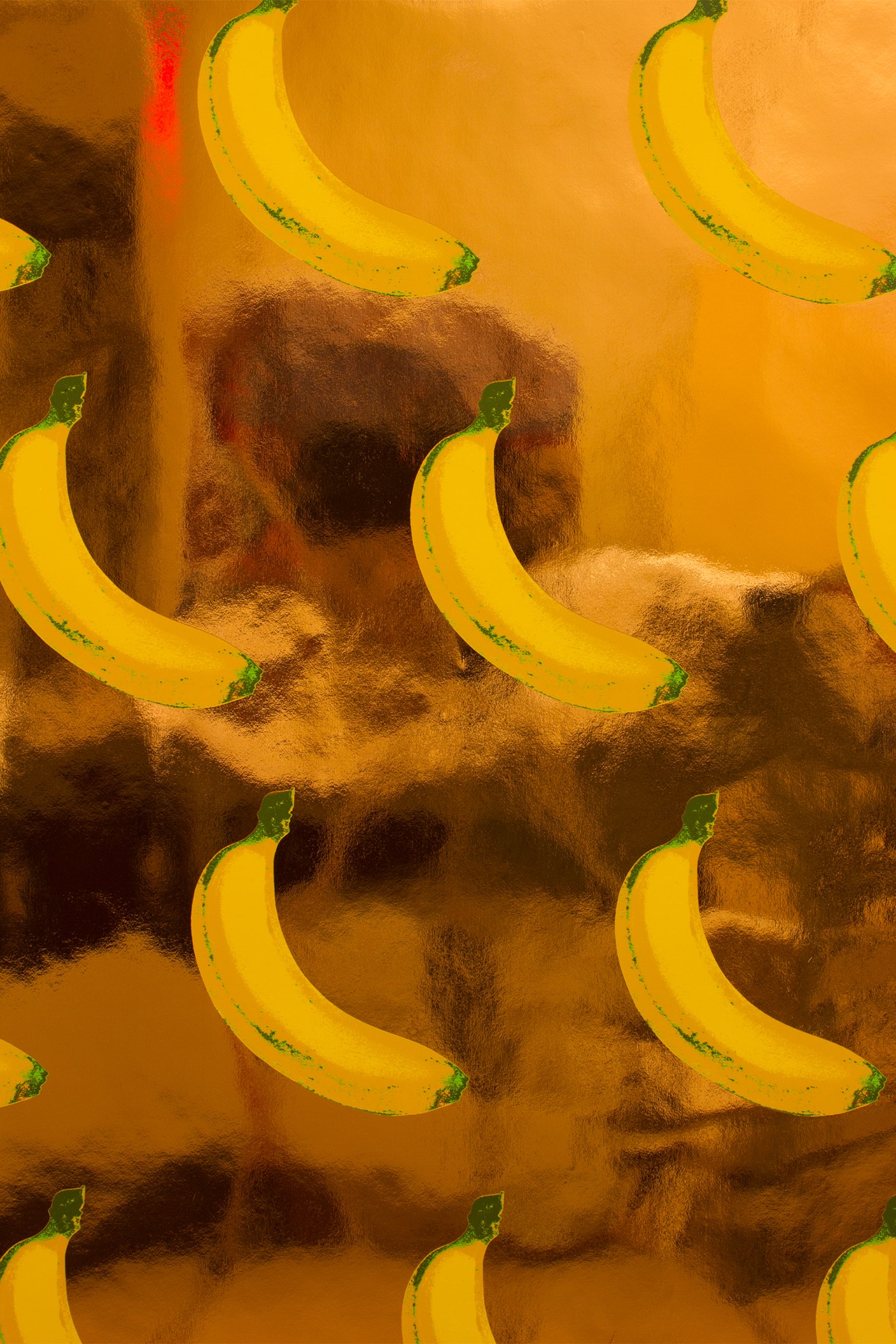 Cartoon banana posters for the wall • posters facial, banana, kids