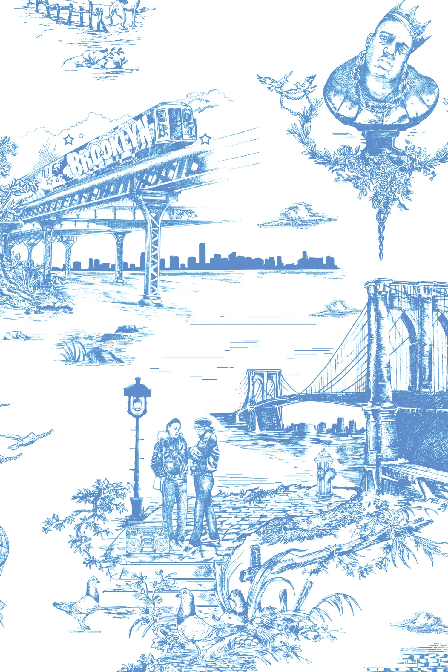 Brooklyn Toile - EZ