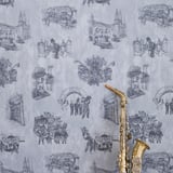 New Orleans Toile: Backstreets - EZ