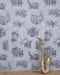 New Orleans Toile: Backstreets - EZ