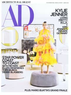 Architectural Digest, March 2019