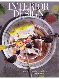 Interior Design Magazine, Spring Market Tabloid 2016