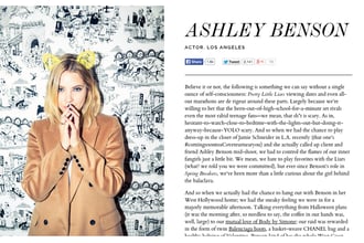 The Coveteur Closet: Ashley Benson and Dia de Dumbo