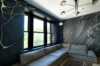 Sexy and sophisticated, Fracture in Onyx steals the show in this downtown NYC media room...and will be a hit anywhere you feature the Flavor.