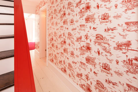 Brooklyn Toile livens up Mike D's hallway