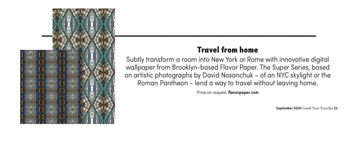 Condé Nast Traveller – Middle East, September 2020