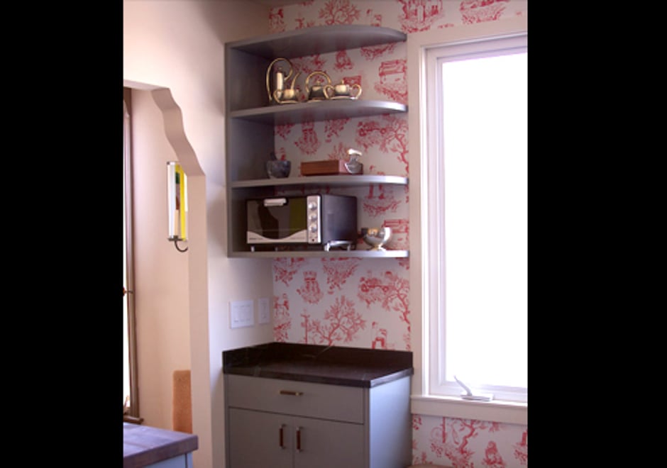 Chinatown Toile Kitchen Makeover