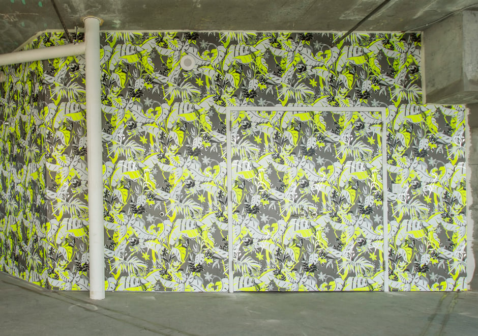 Feroz in Yellow Fury at Art Basel Miami 2012