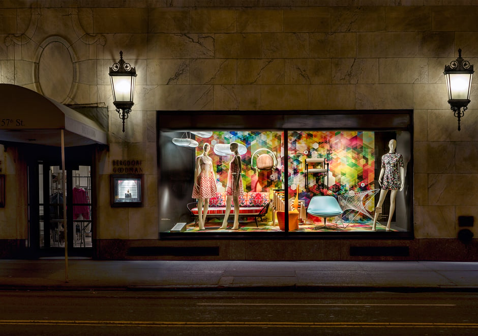 Bergdorf Goodman's 57th Street windows Design Week 2013