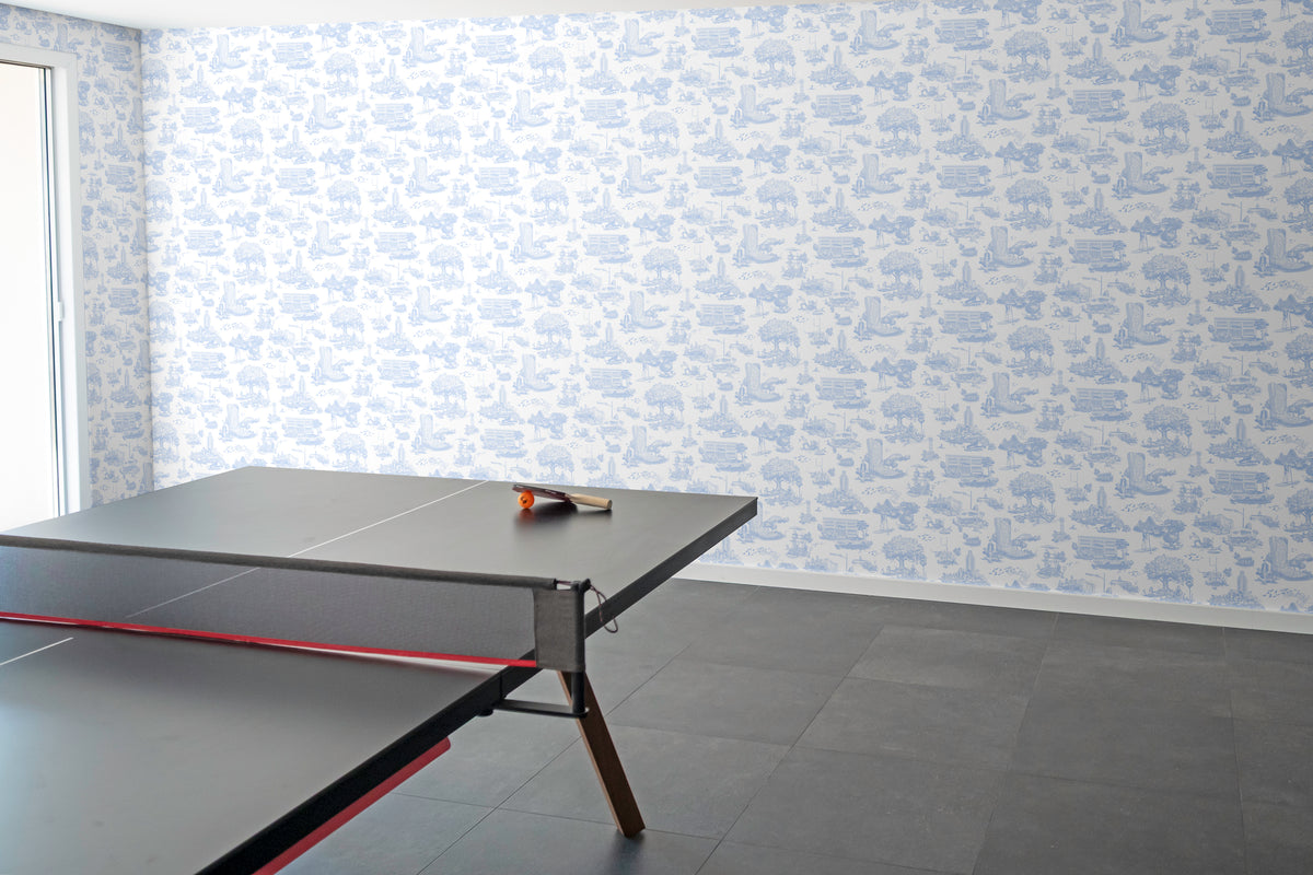 Austin Toile - Sky Blue