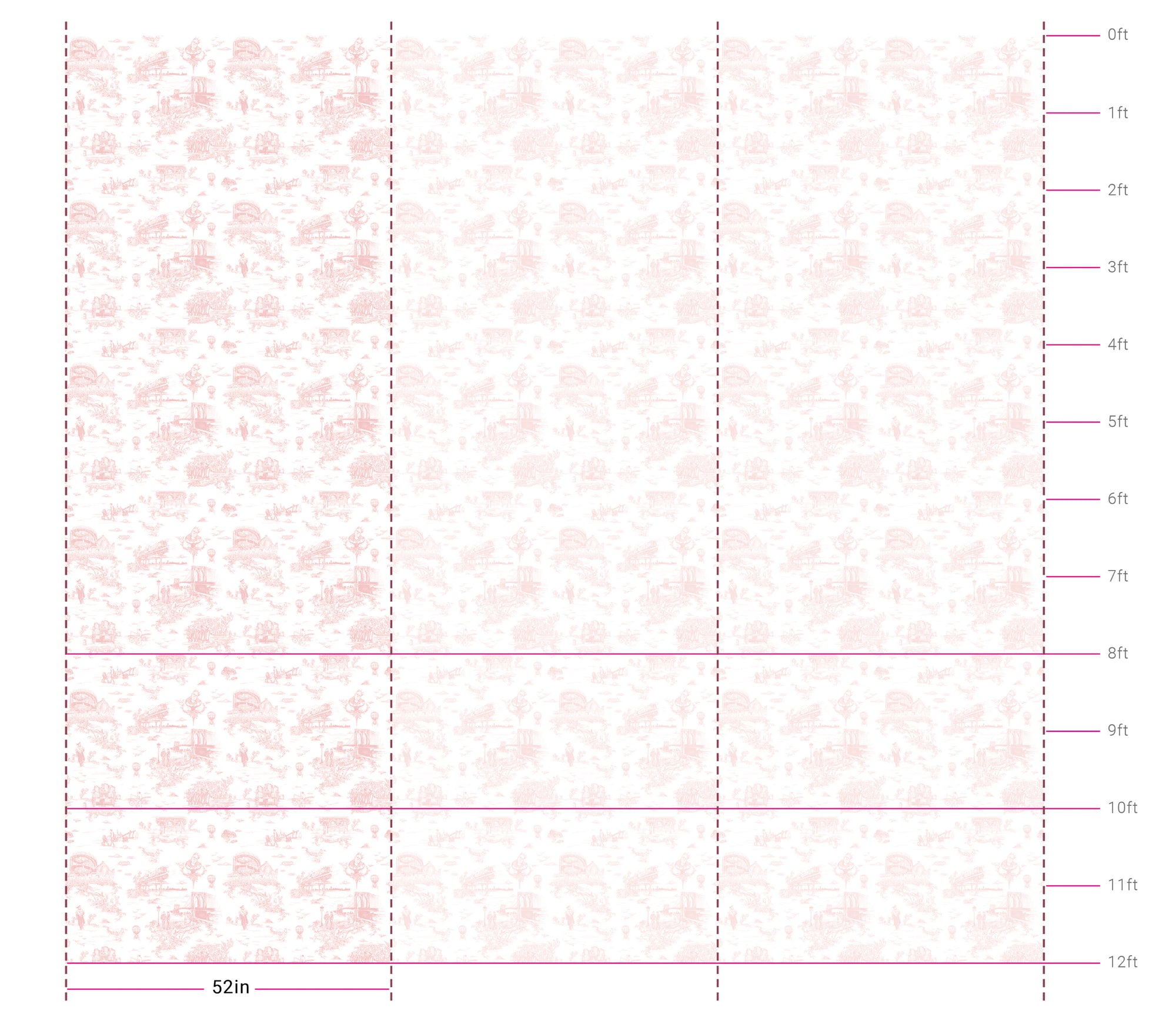 Brooklyn Toile - Flamingo