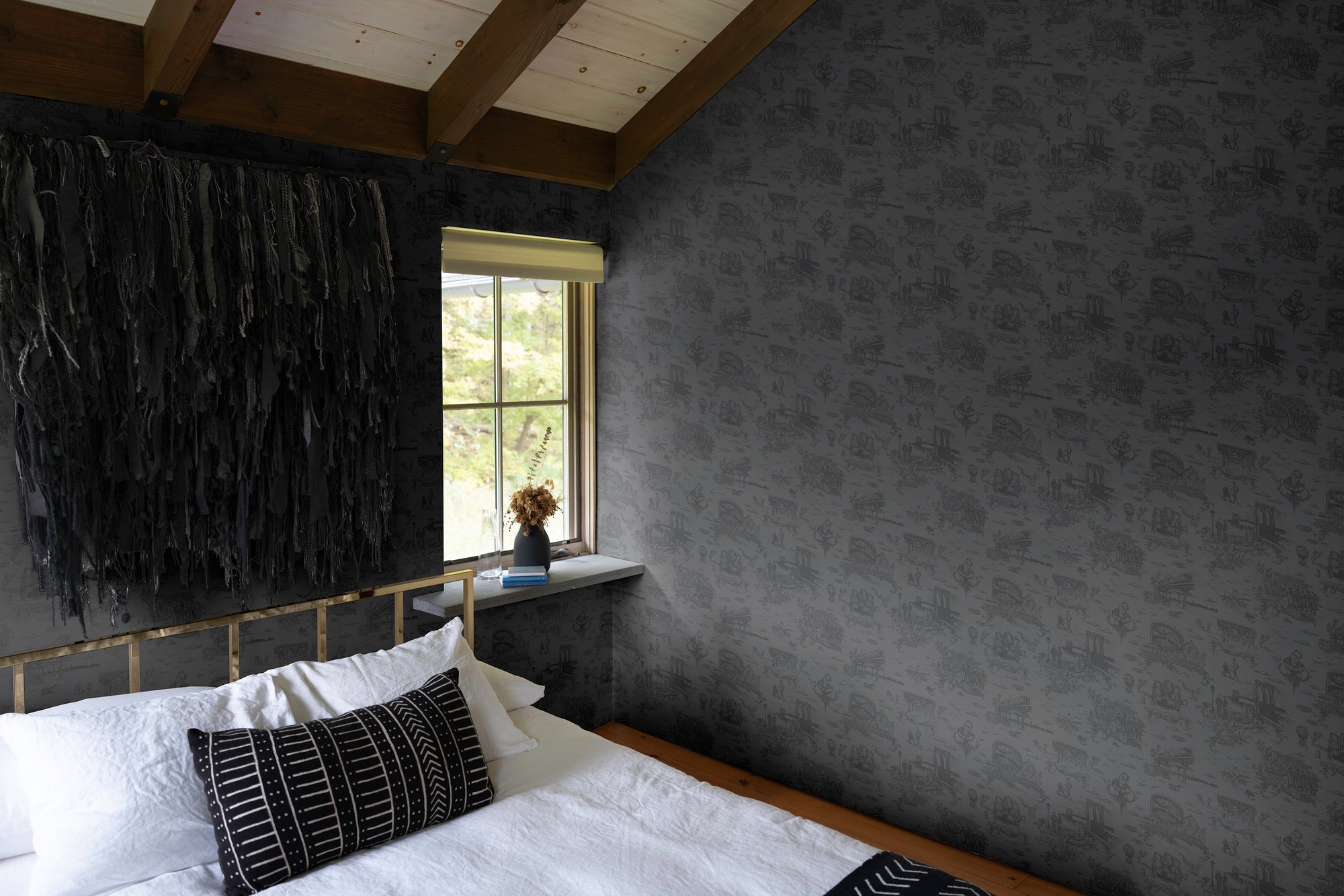 Brooklyn Toile Handscreened - East New York