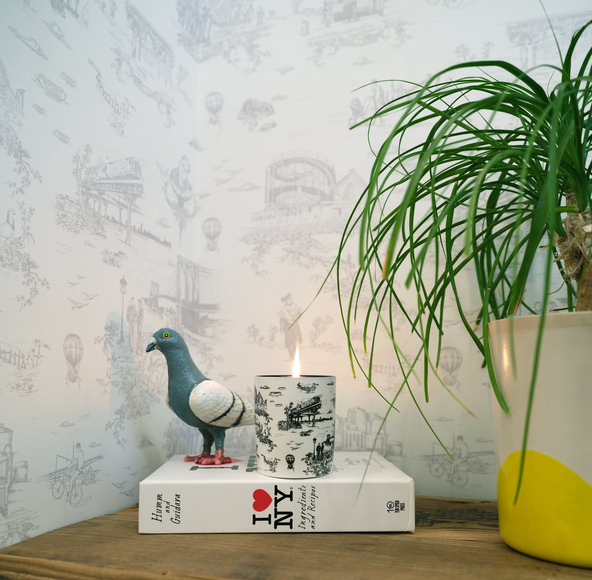 Brooklyn Toile - Pigeon