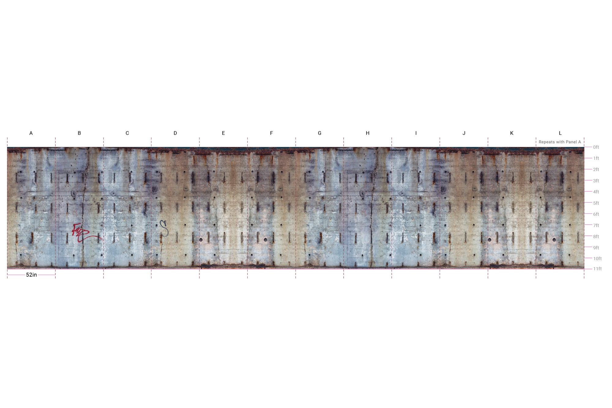 Brooklyn Bridge Wall - Faded