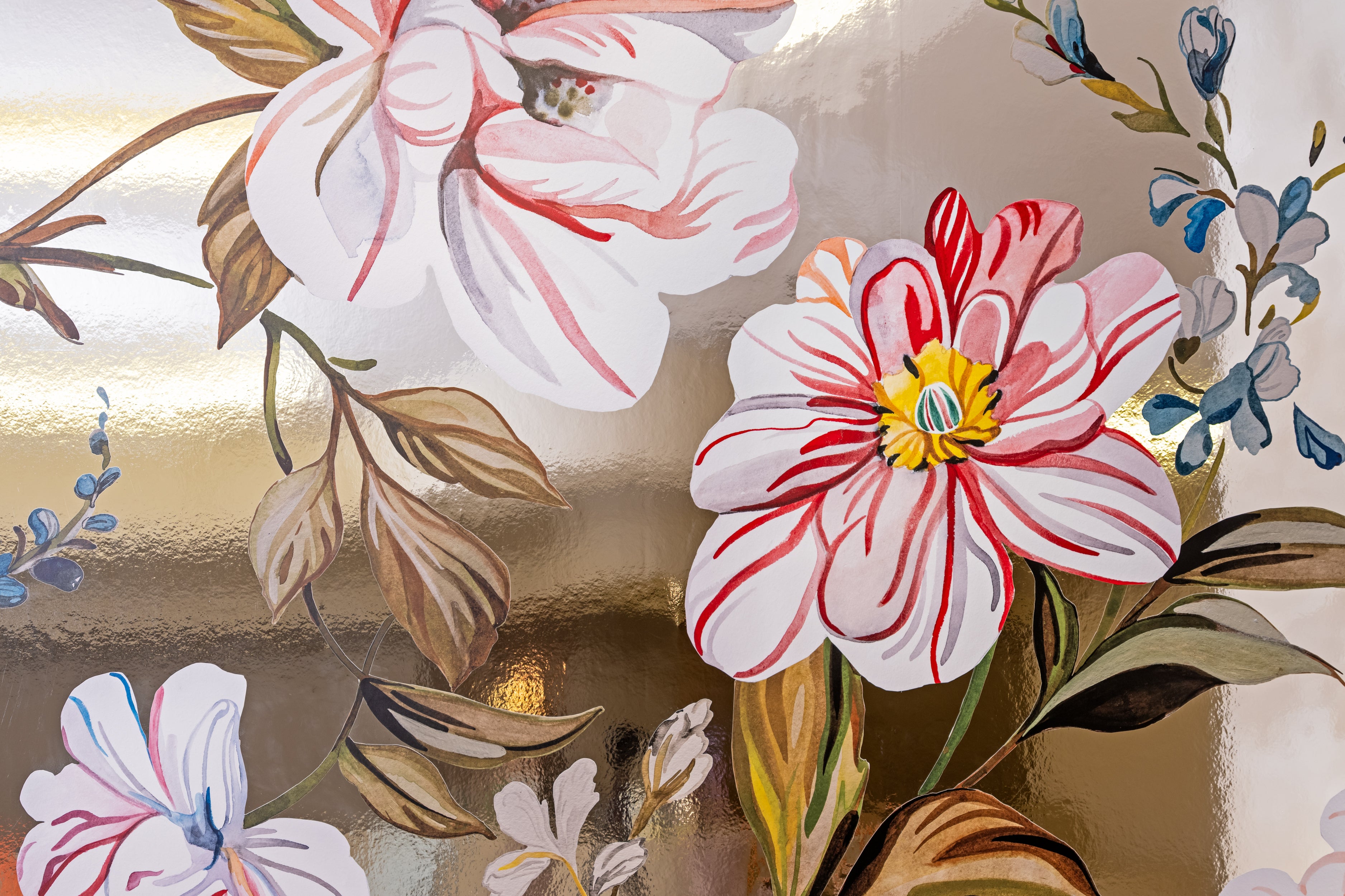 Camellias - Chrome | Flavor Paper