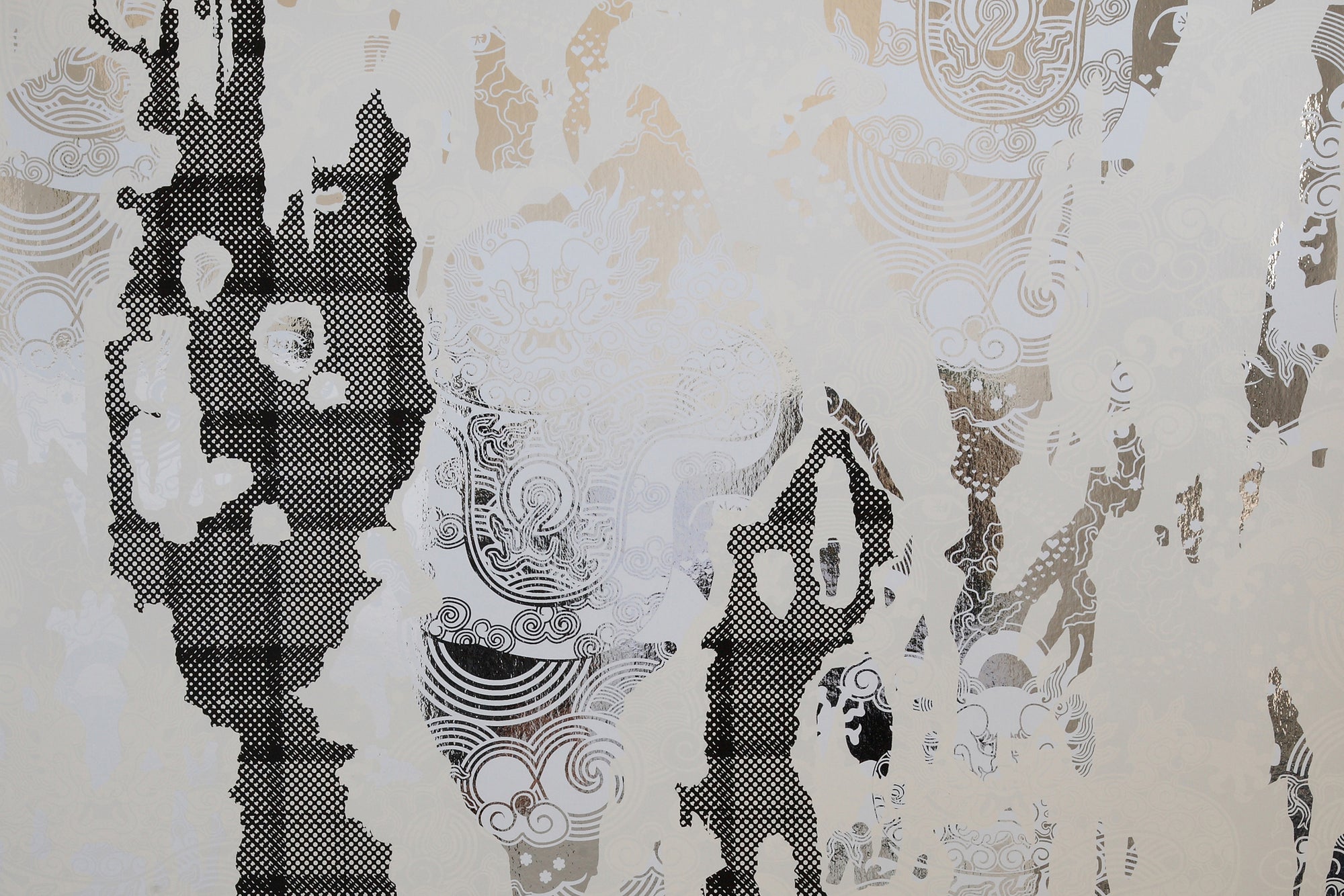 Celestial Dragon - Torn Plaid Marshmallow