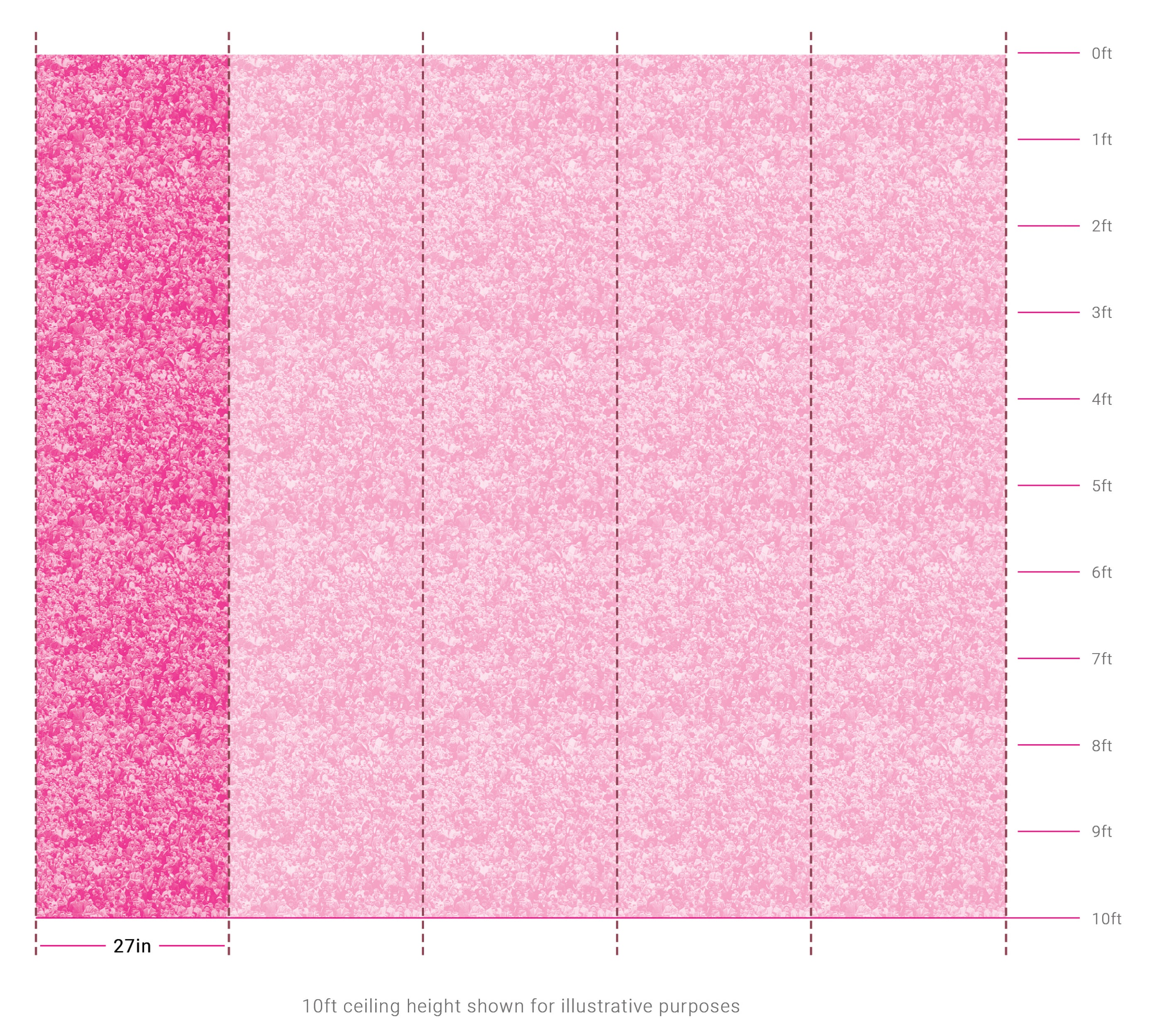 Crowd (Where's Warhol) - Aurora Pink | Flavor Paper