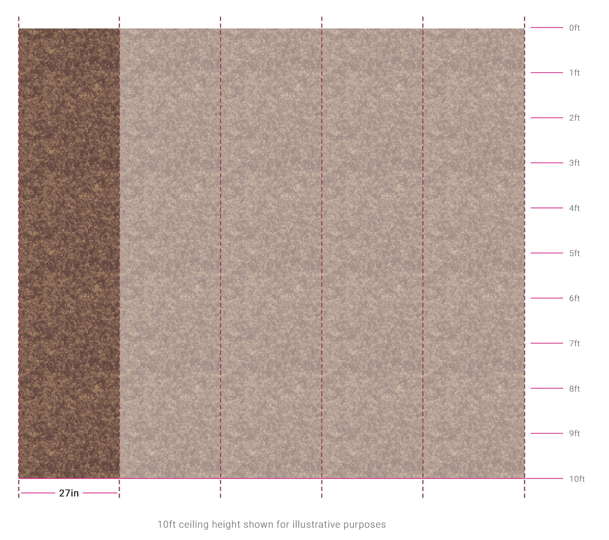 Crowd (Where's Warhol) - Sepia