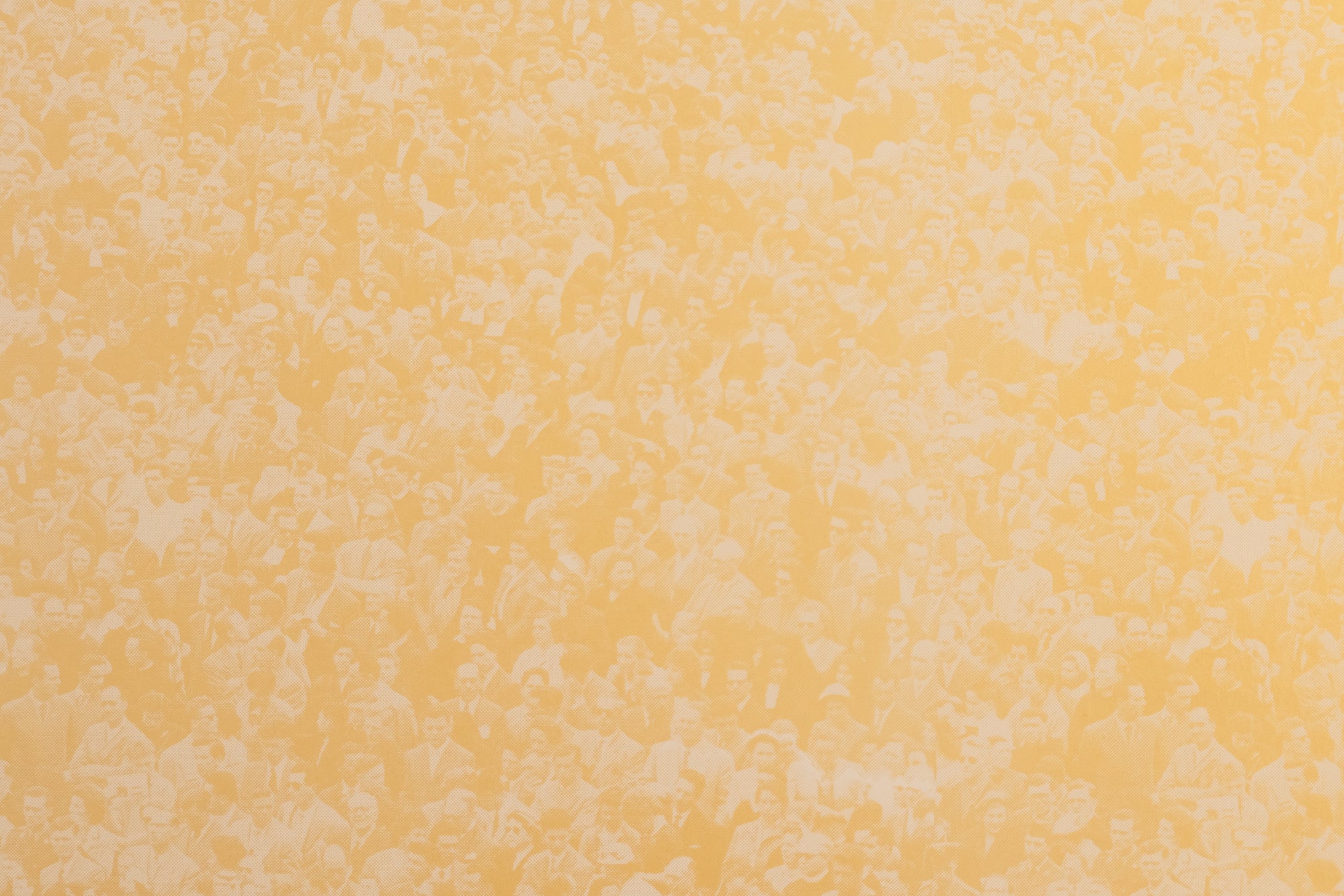 Crowd (Where's Warhol) - Pearl Gold