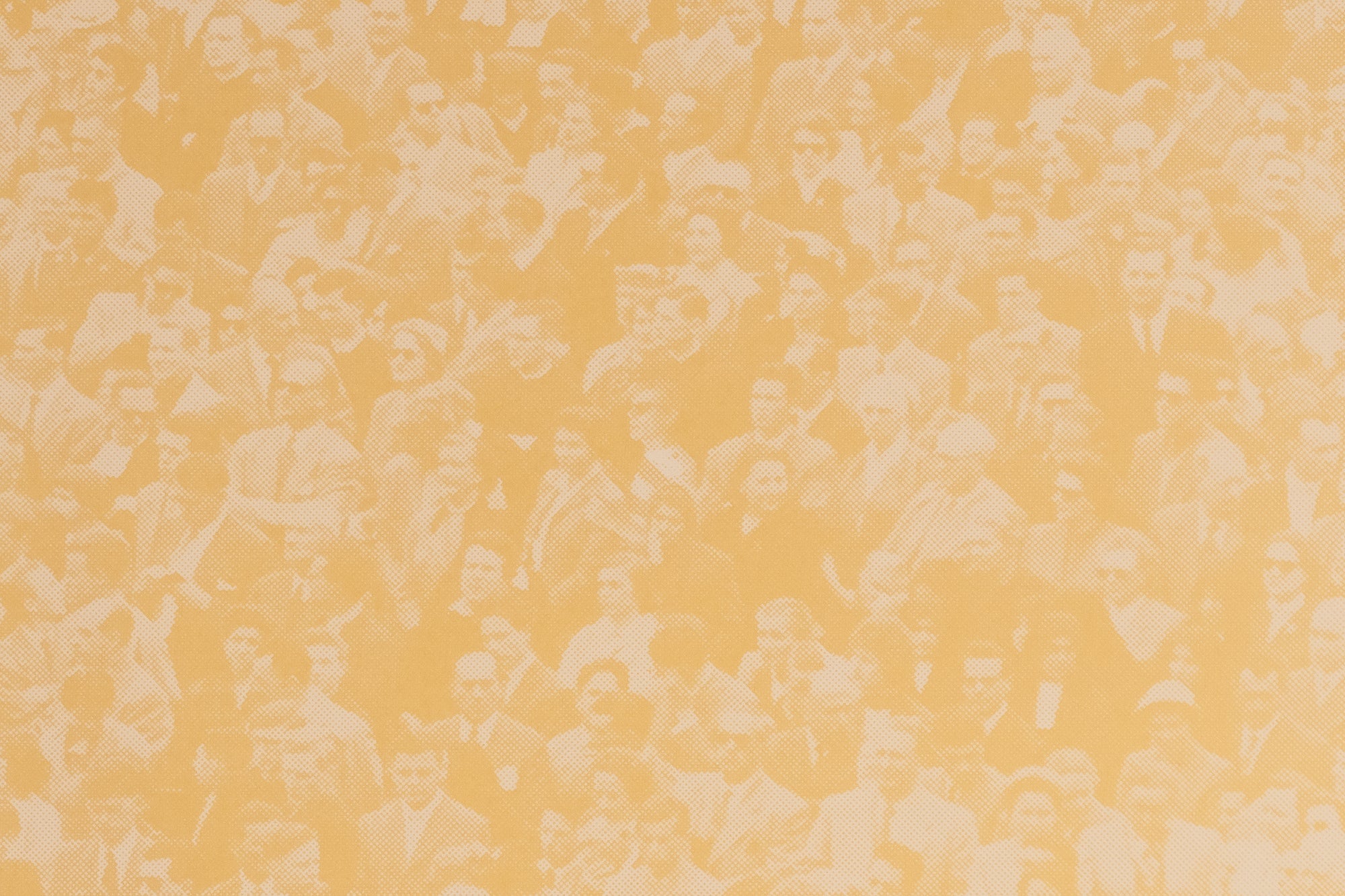 Crowd (Where's Warhol) - Pearl Gold