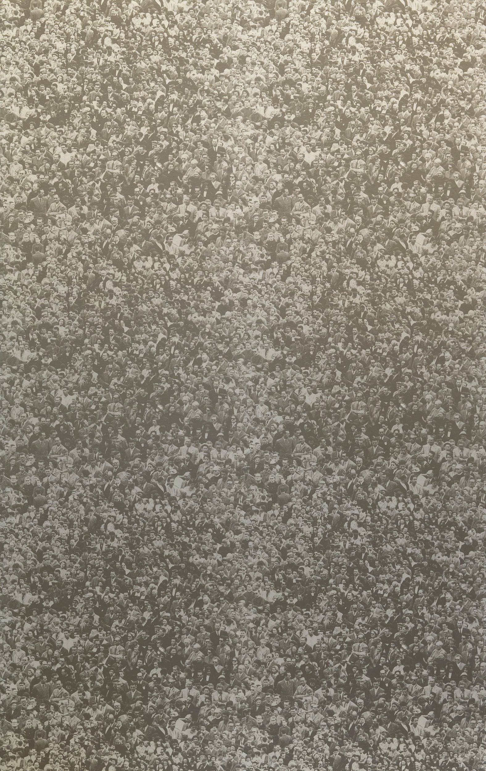Crowd (Where's Warhol) - Graphite
