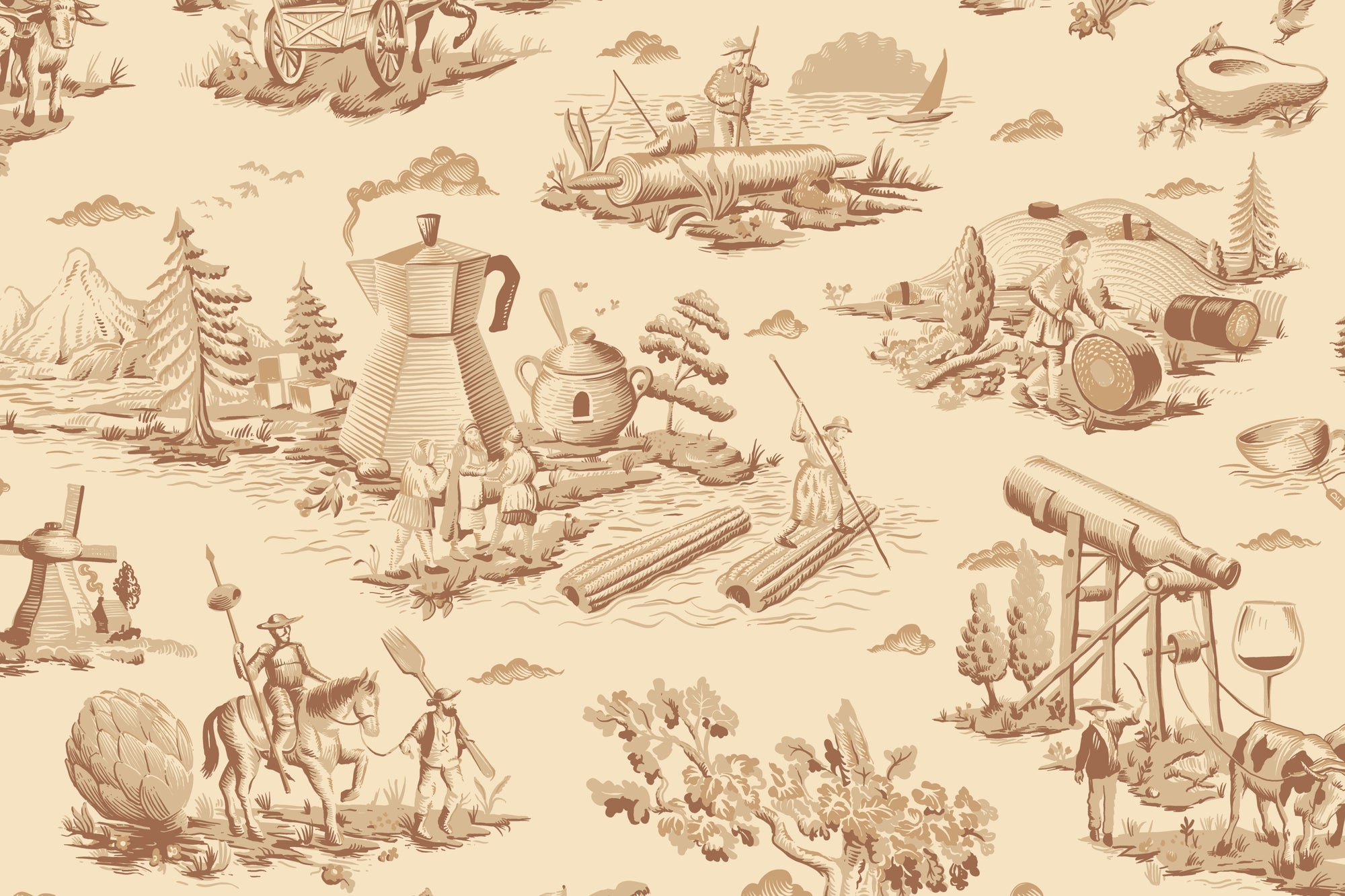Culinary Toile - Biscuit