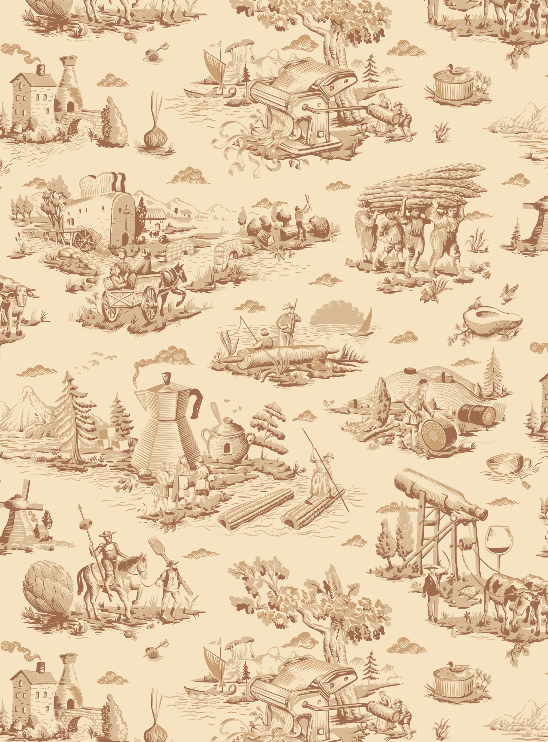 Culinary Toile - Biscuit