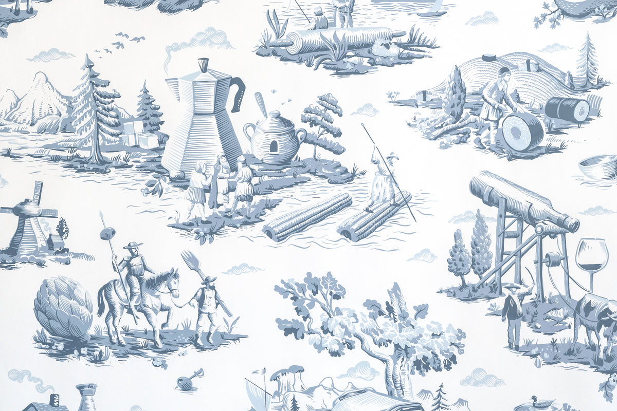 Culinary Toile - Delftware