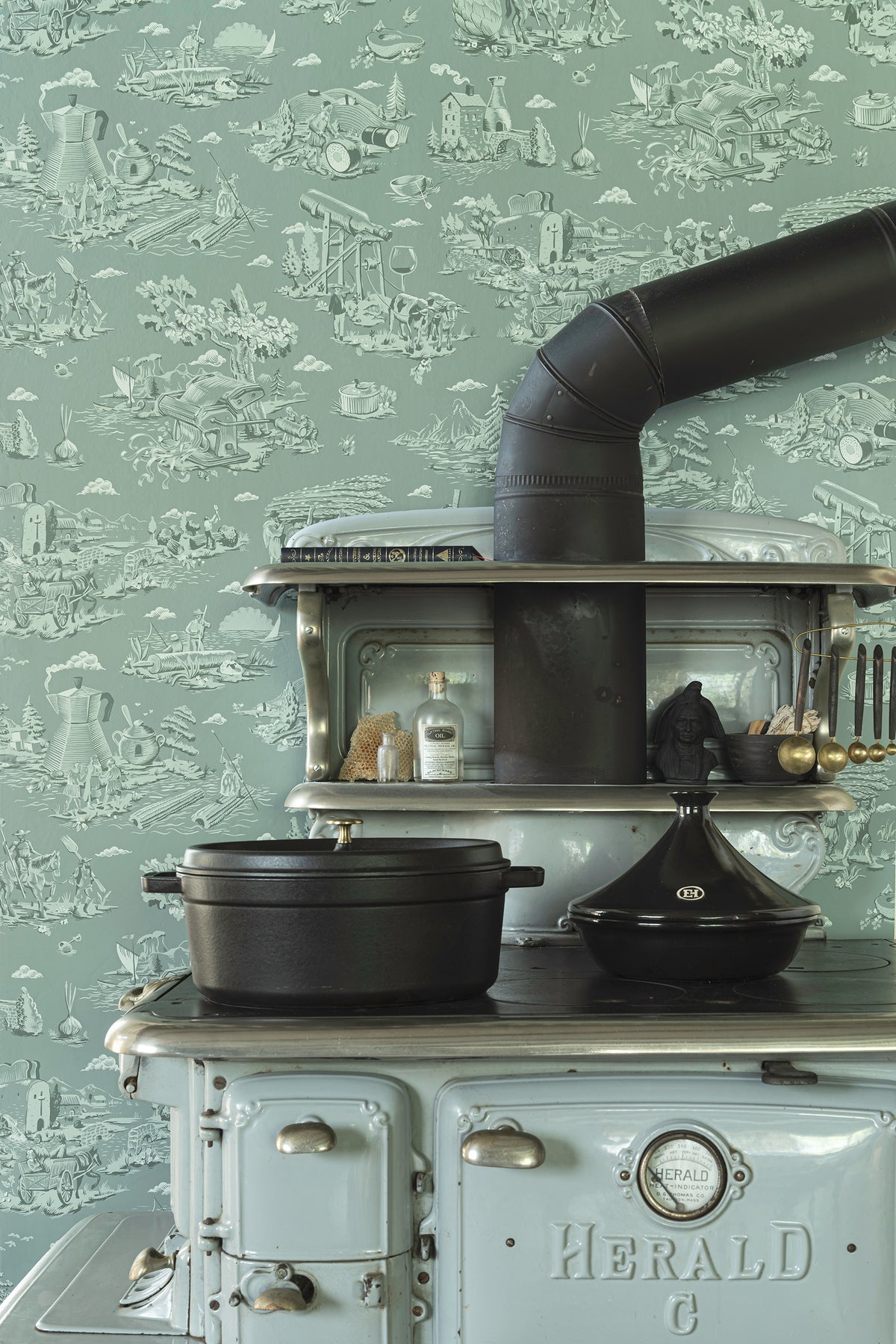 Culinary Toile - Matcha