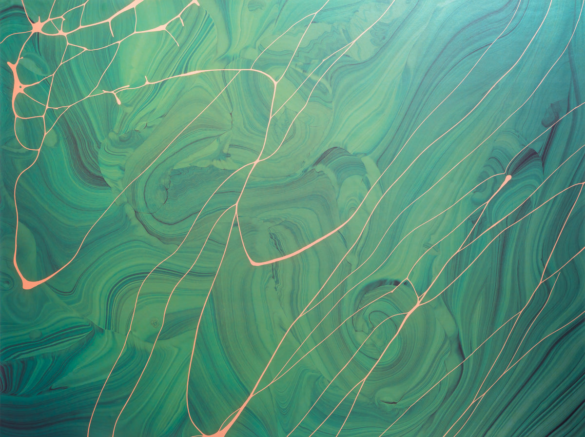 Fracture - Malachite