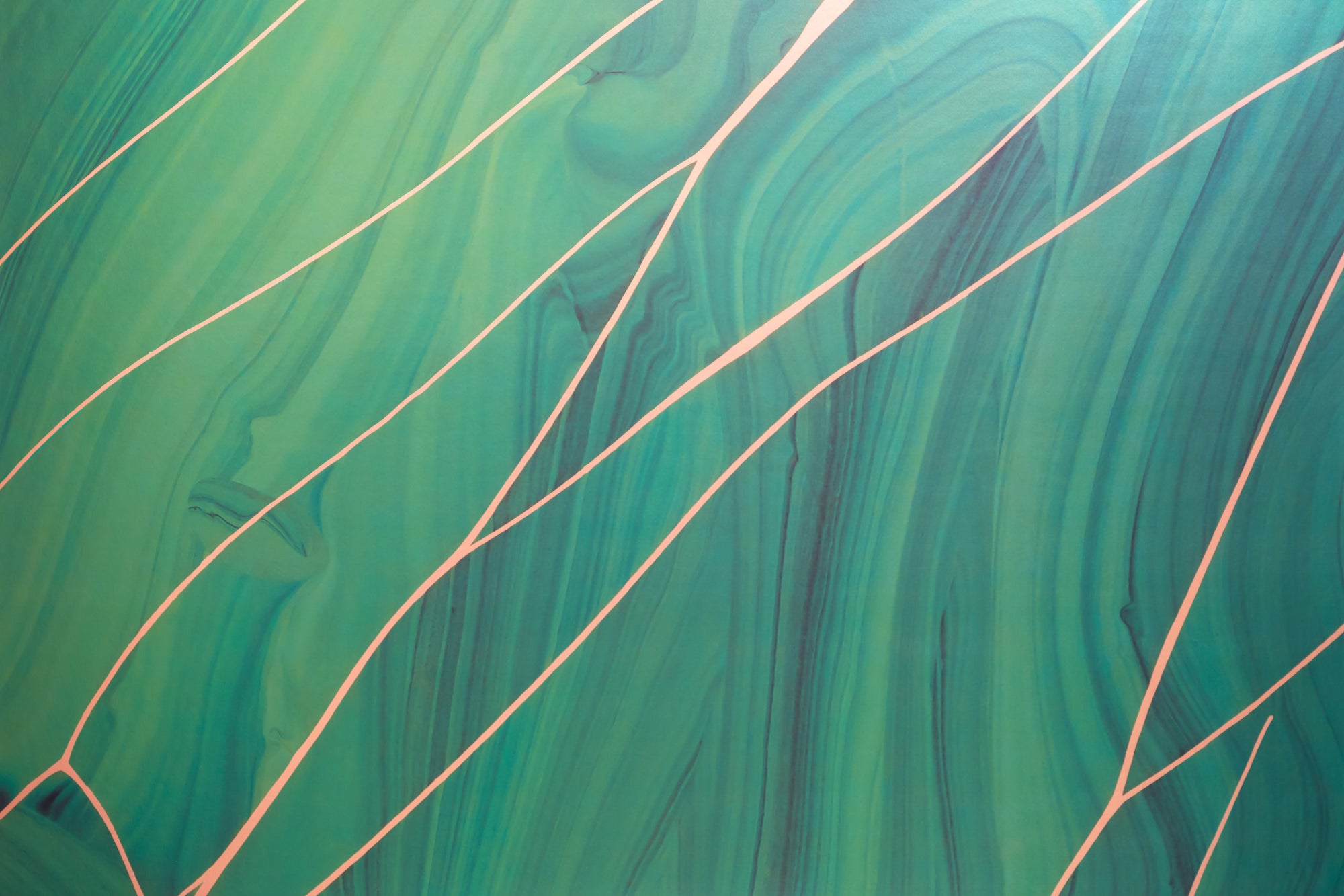 Fracture - Malachite