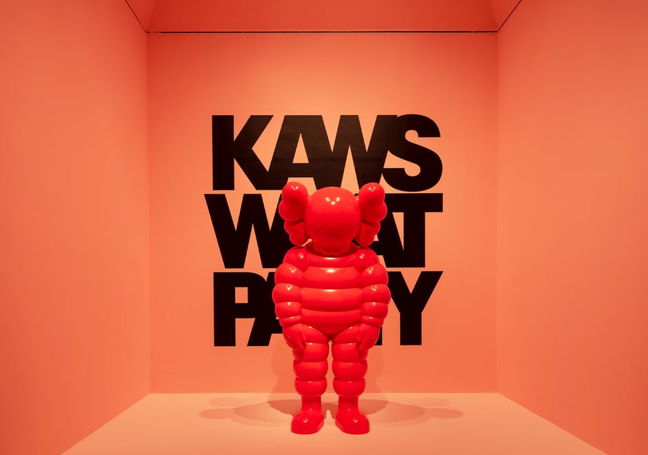 その他 kaws SCORE YEARS poster kaws what party KAWS - WHAT PARTY Brooklyn Museum 2021 Exhibition Poster
