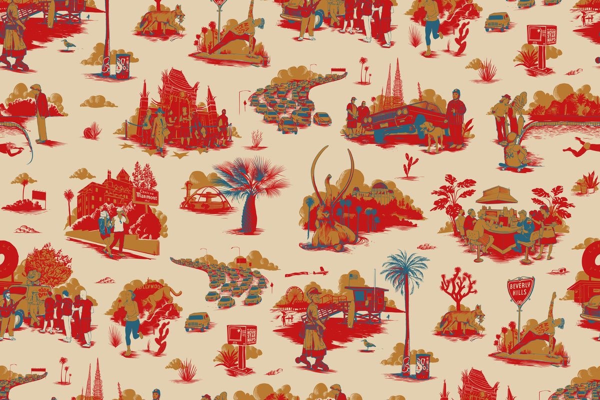 Los Angeles Toile - Beverly Hills