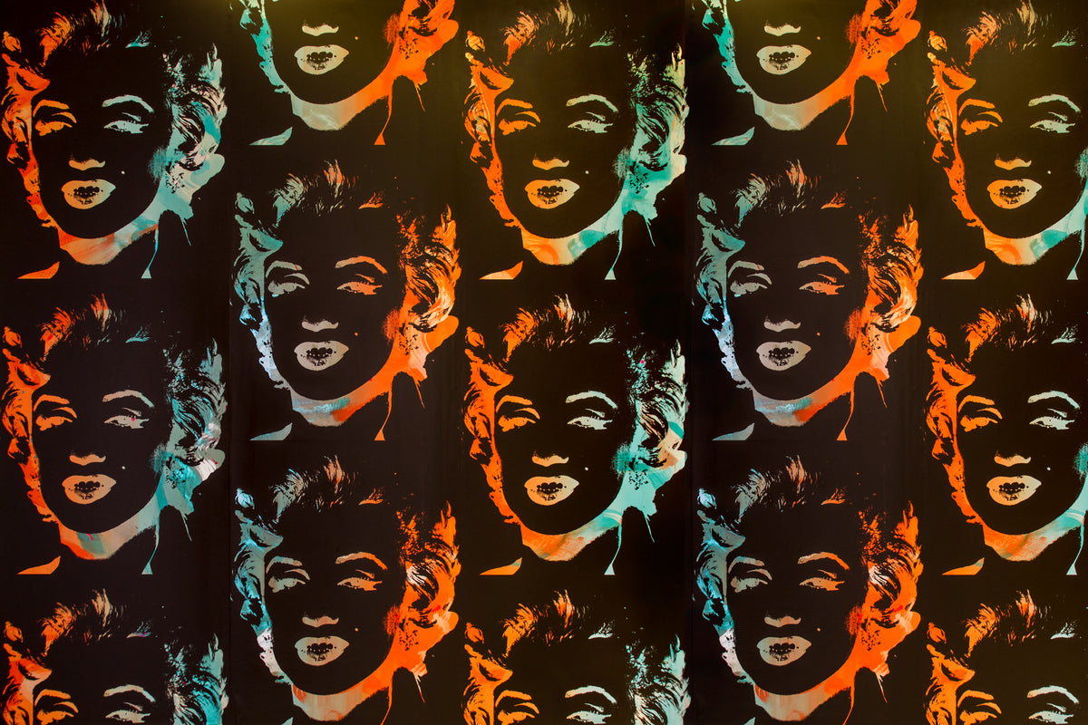 Marilyn Monoprint - Black