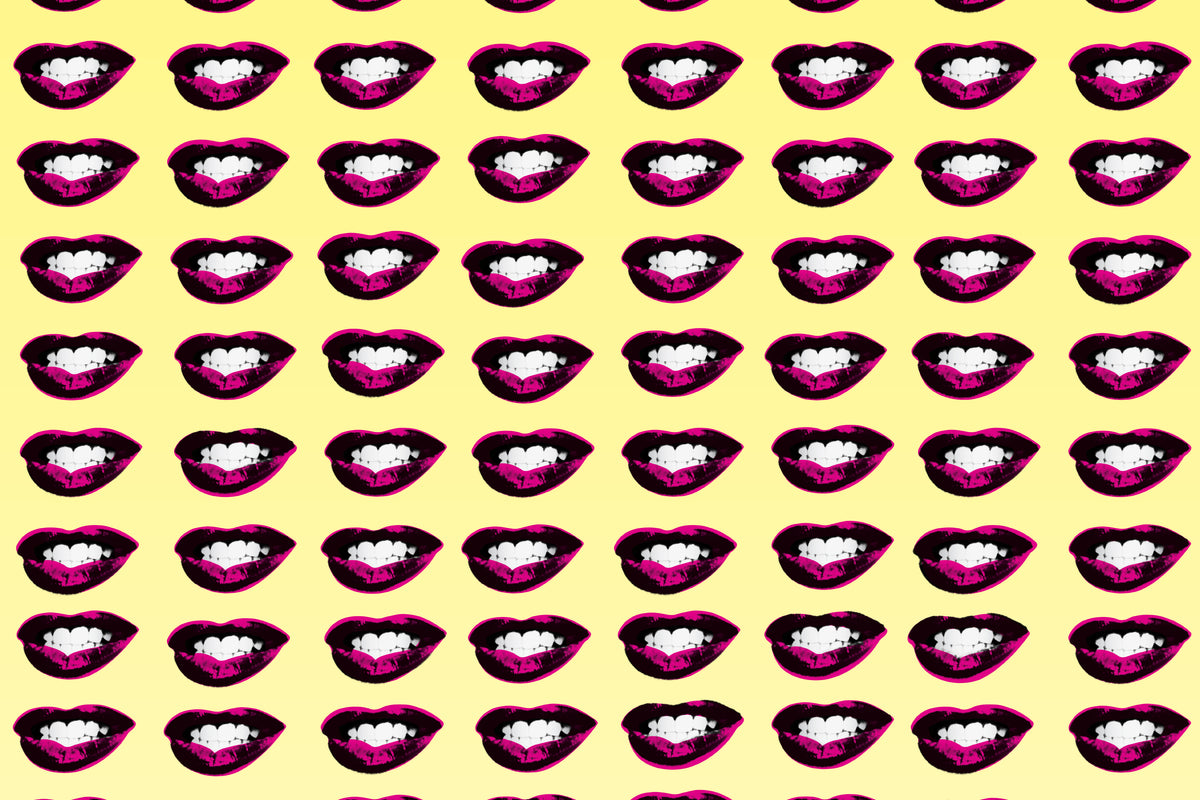 Marilyn's Lips - Yellow Fade