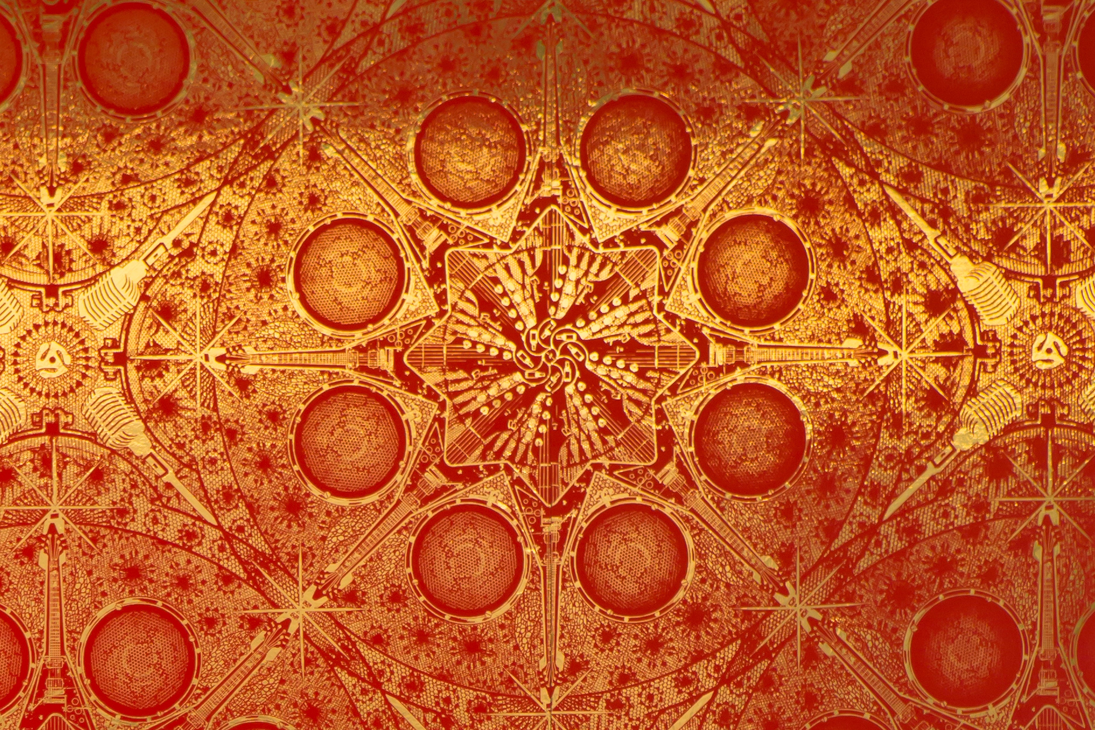 Musical Mandala - Fireball | Flavor Paper