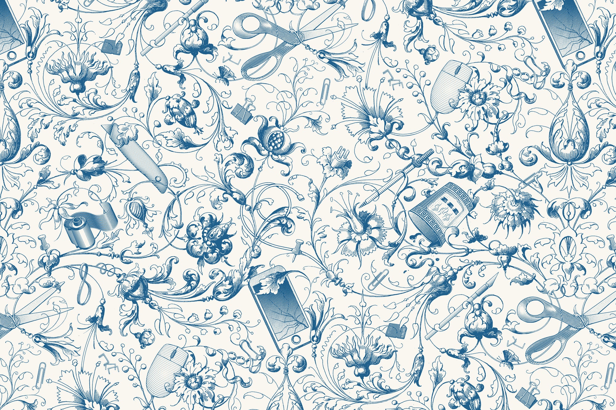 Office Baroquen - Bodega Blue