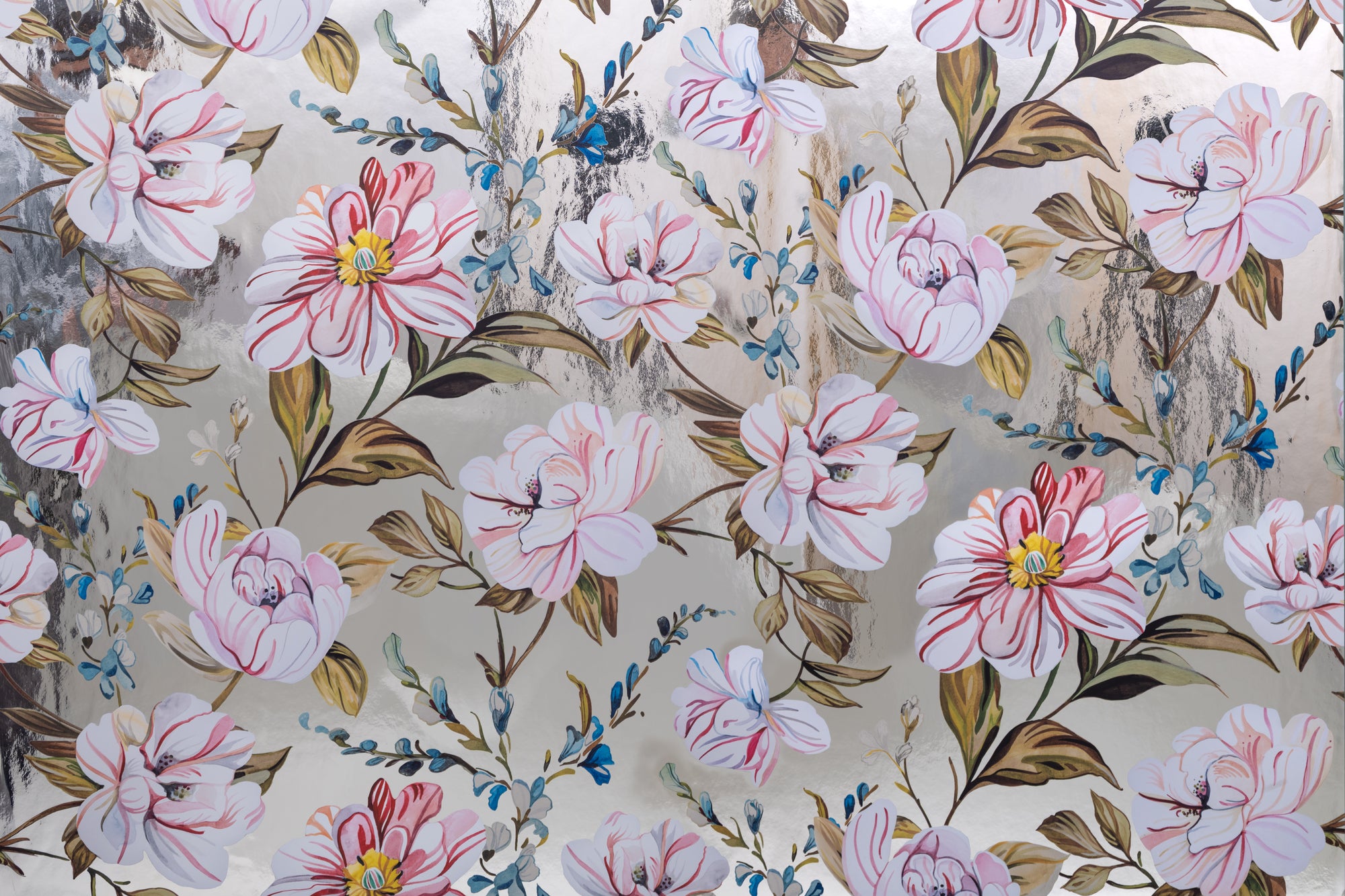 Petite Camellias - Chrome