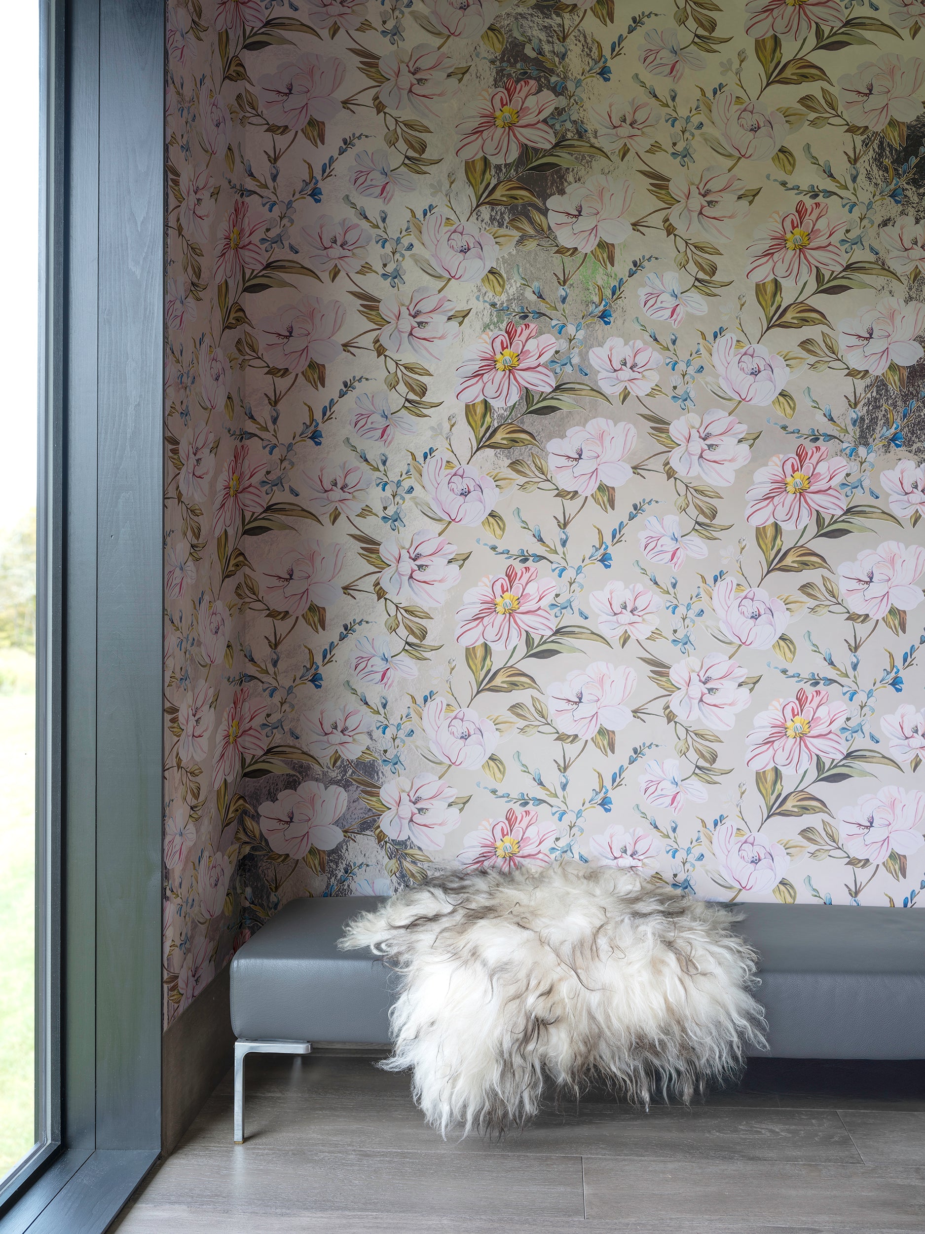 Petite Camellias - Chrome