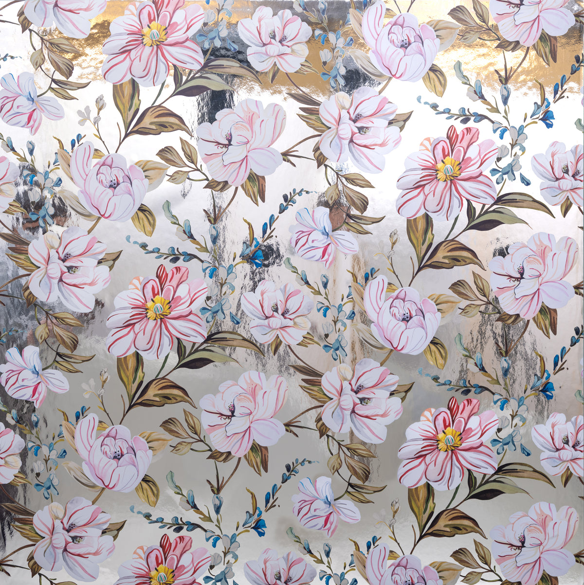 Petite Camellias - Chrome