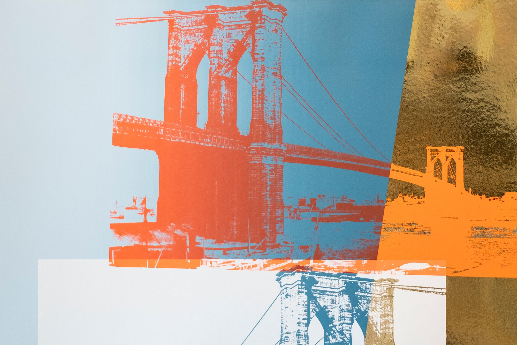 Warhol Brooklyn Bridge - Fuhgedabouddit