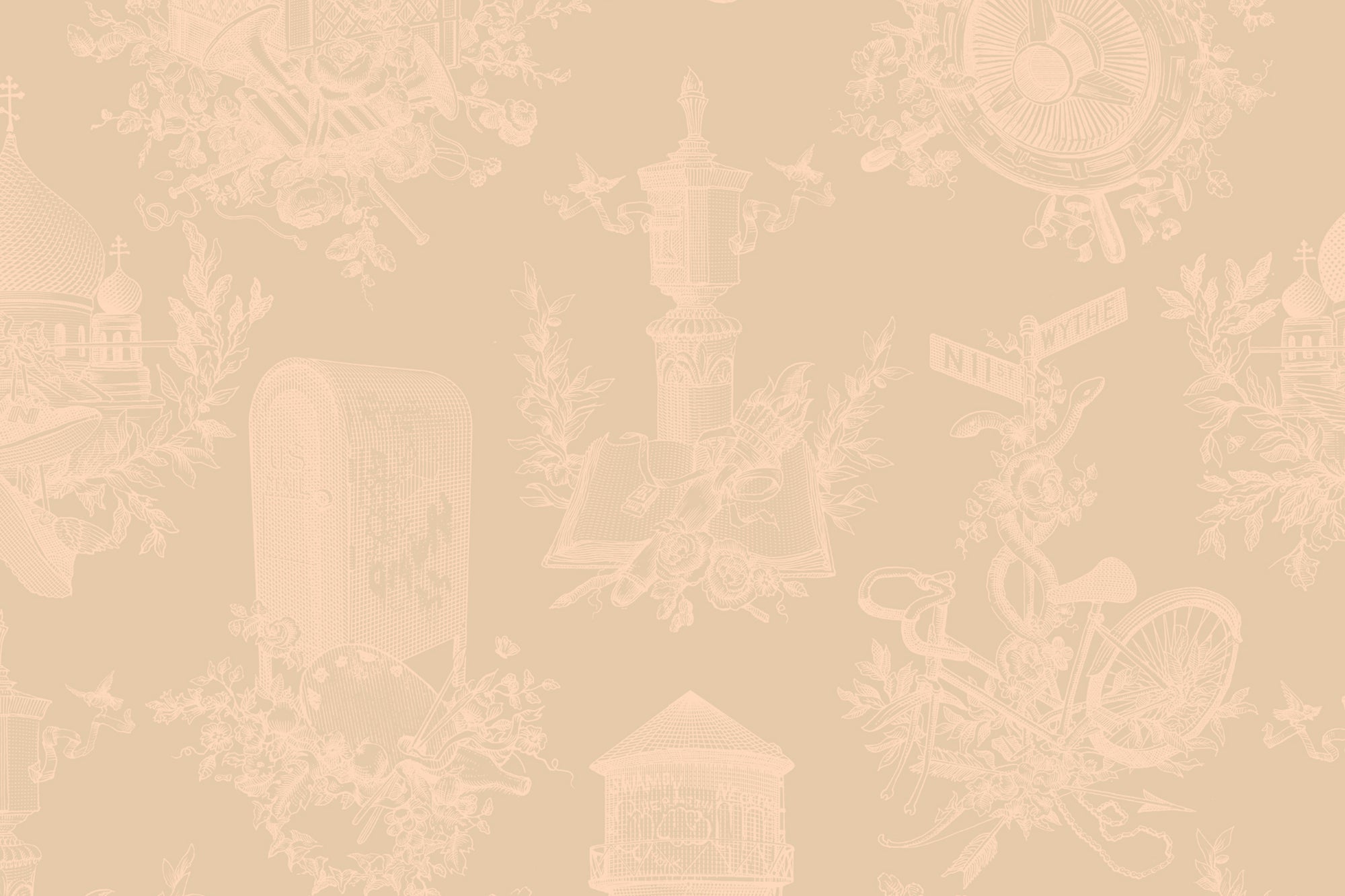 Wythe Toile - Creampuff
