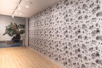 Brooklyn Toile graces the newly renovated Decorative Arts Gallery, which exhibits an exciting range of designers and manufacturers from the late nineteenth century to now.