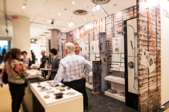 DUMBO Wall in the Watermark ICFF booth 2013
